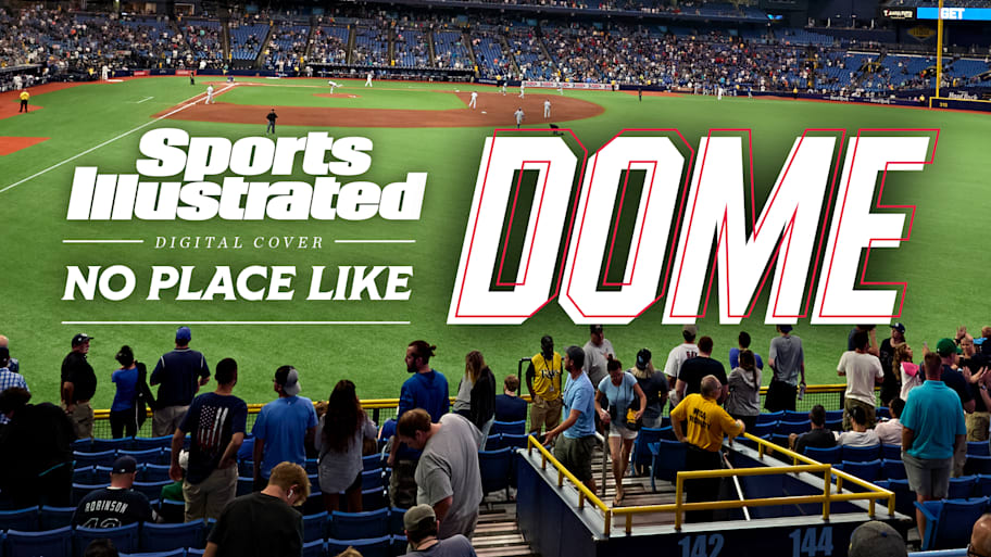 Digital Cover of Tropicana Field view from outfield