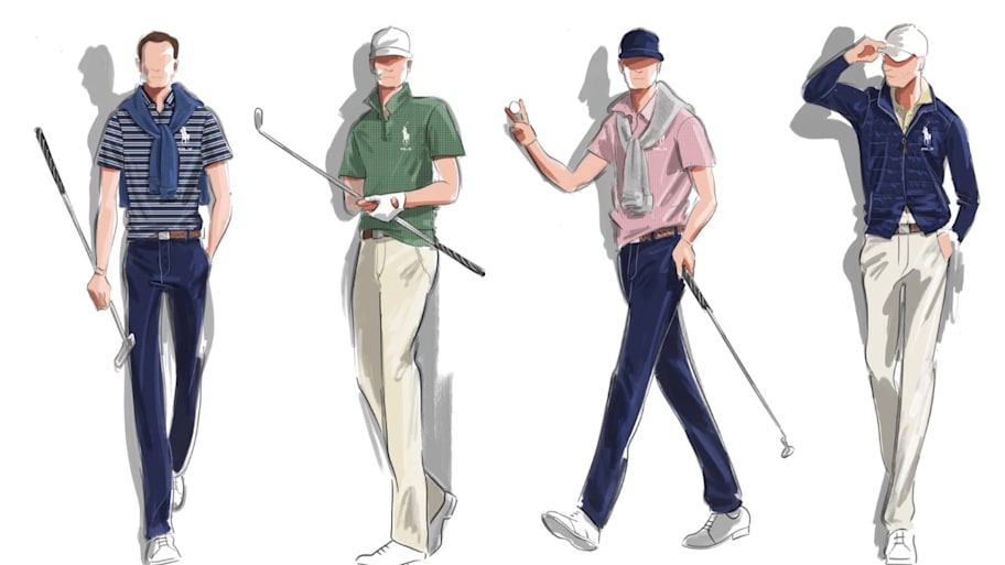 Ralph Lauren RLX apparel scripting