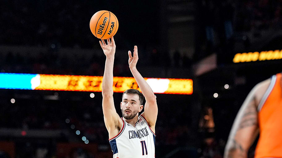 UConn’s Alex Karaban is one win from being the first non-UCLA player to win three titles in four years.