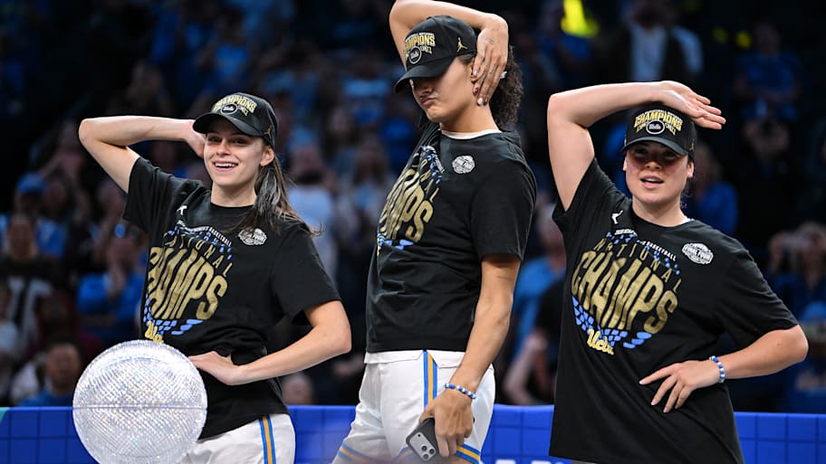 Gabriela Jaquez, Lauren Betts and Charlisse Leger-Walker 
