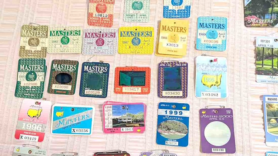 Joan Chittenden Masters badges