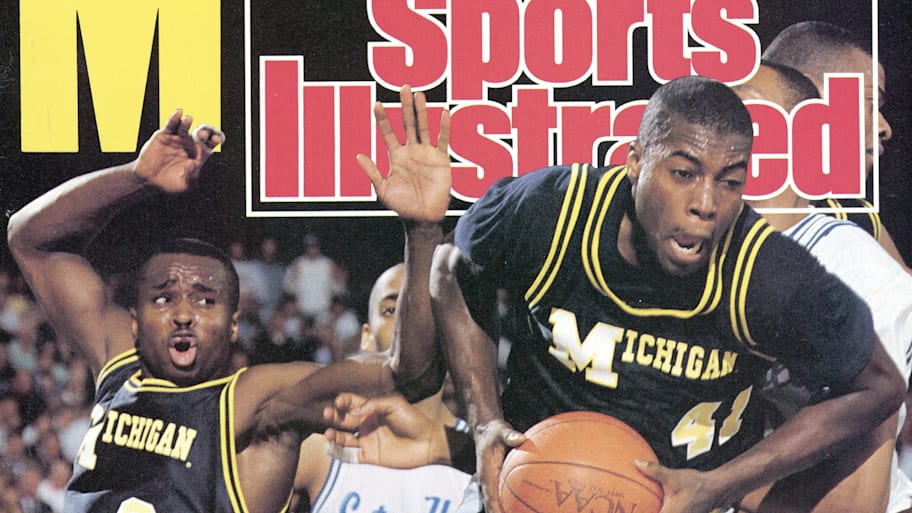 The Sports Illustrated cover the last time Michigan won a men’s basketball title in 1989.