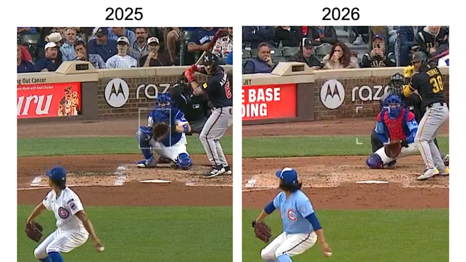 Shota Imanaga windup side-by-side