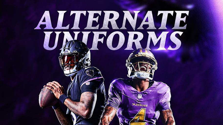 Ravens uniforms.