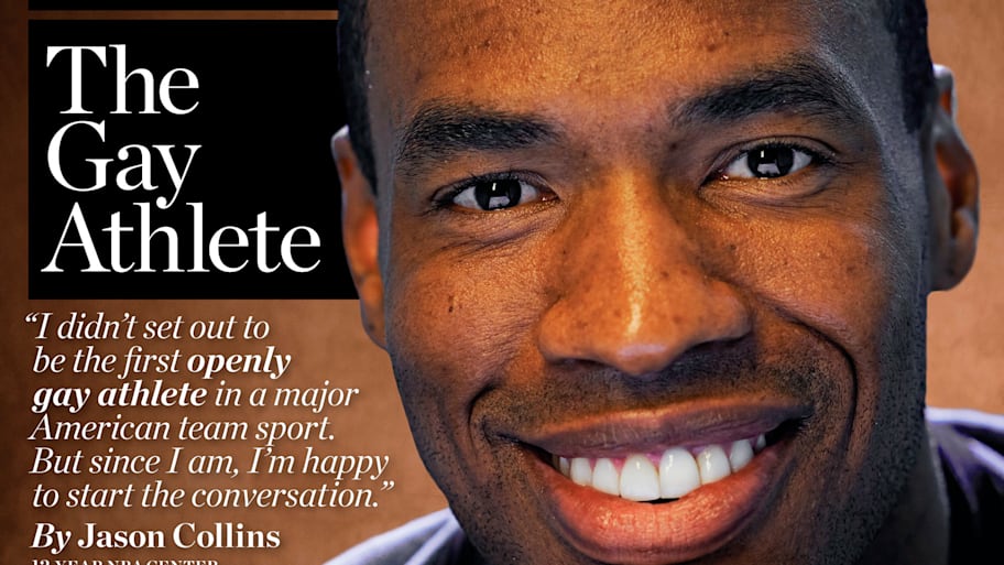 Jason Collins on the cover of the May 6, 2013 edition of Sports Illustrated.