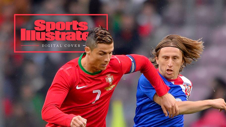 Cristiano Ronaldo and Luka Modrić on the SI Digital Cover