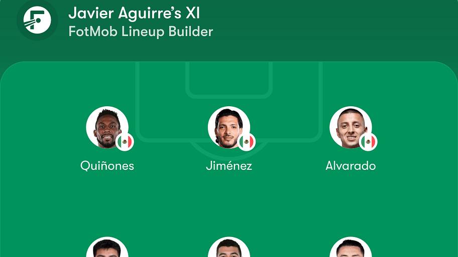 Mexico lineup