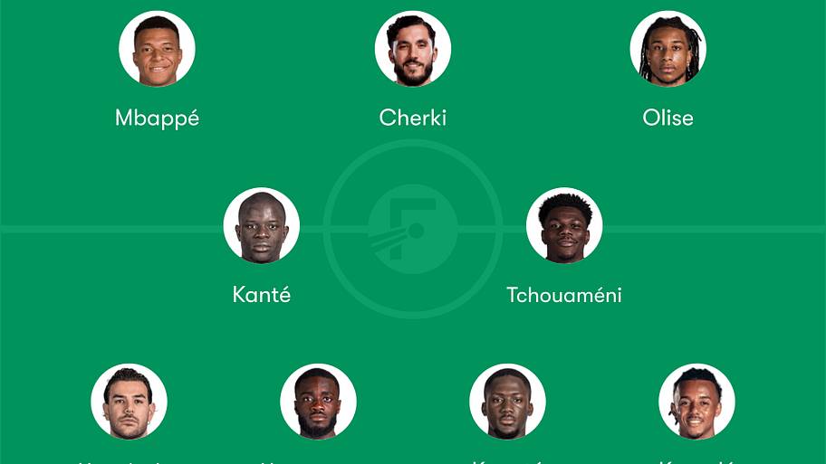 France predicted XI