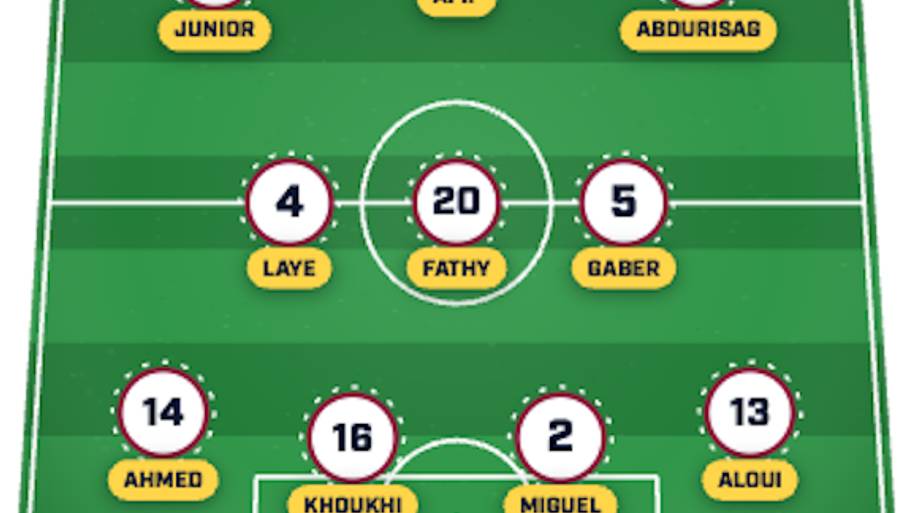 qatar lineup