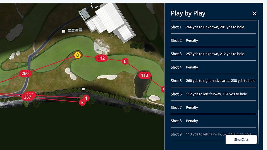 Joaquin Niemann’s sixth hole on Thursday was a disaster.