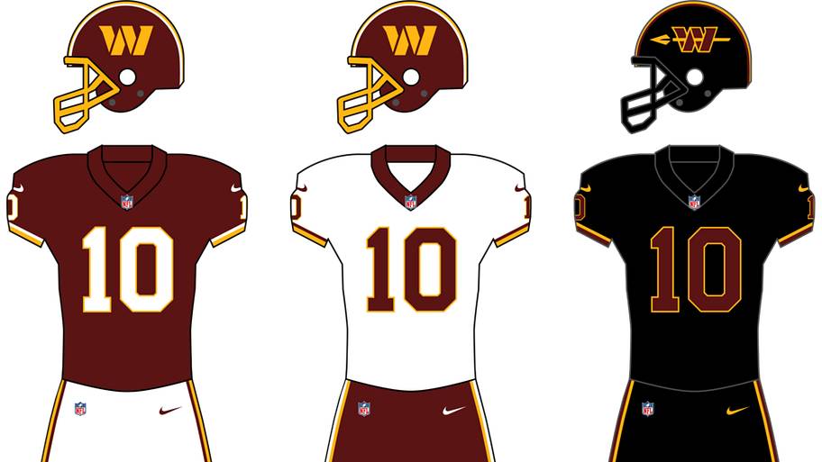 Commanders uniforms.