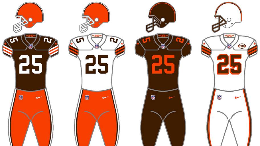 Browns uniforms.B