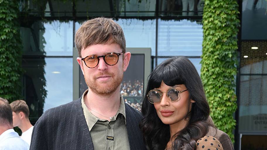jameela jamil, james blake, wimbledon