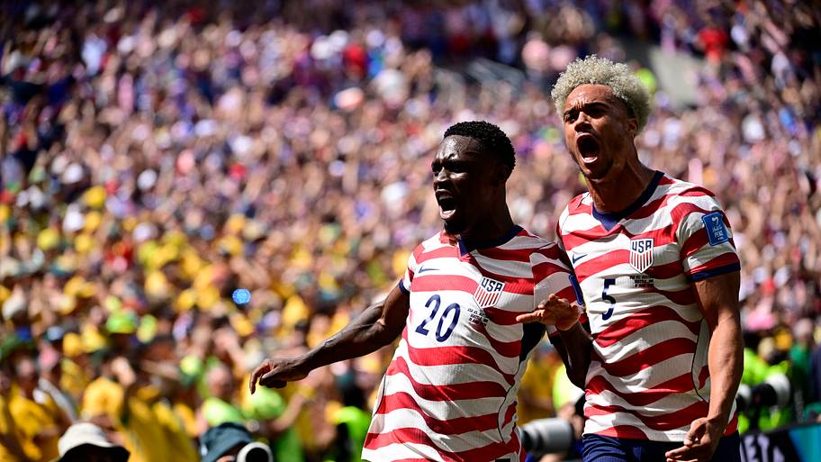 Folarin Balogun and Antonee Robinson