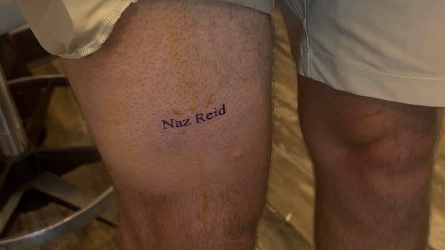 Naz Reid tattoo