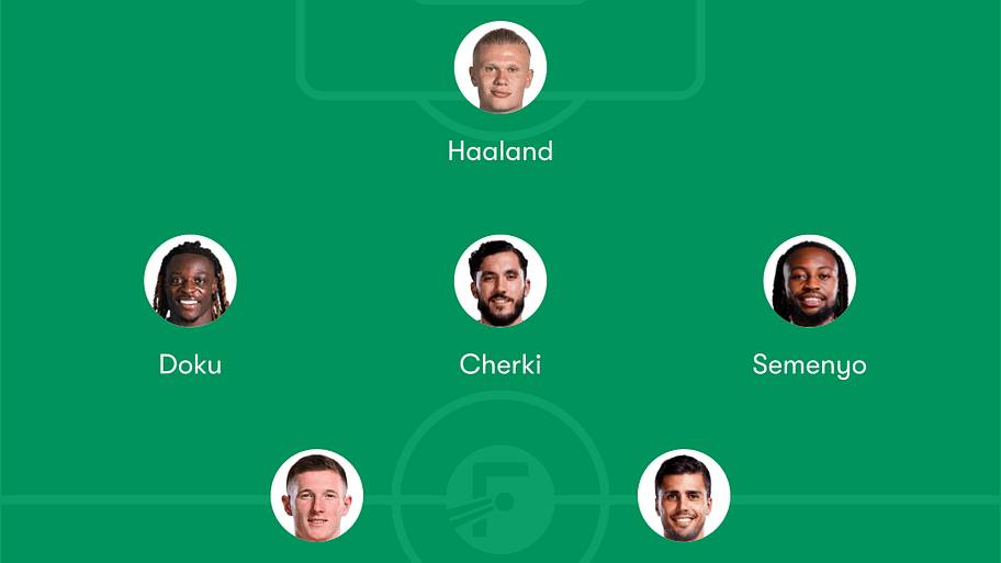 Enzo Maresca potential Man City lineup