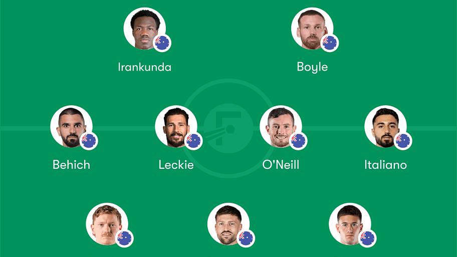 Australia lineup