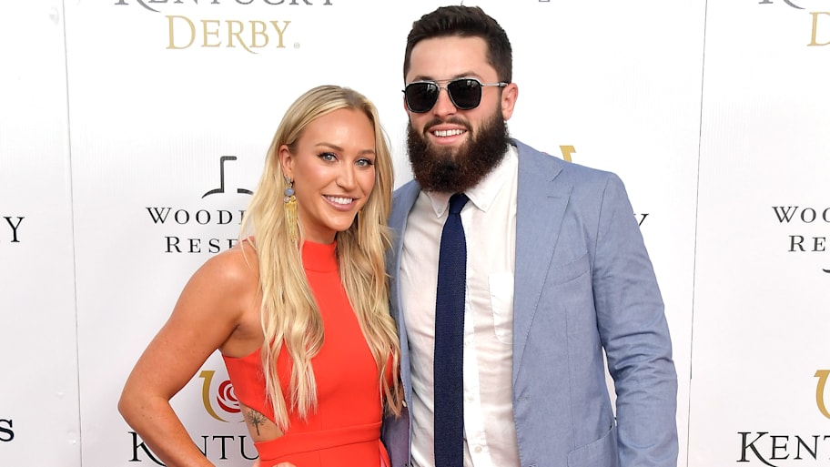 Baker Mayfield's Wife Emily Mayfield Questions Why Reporter Focused on