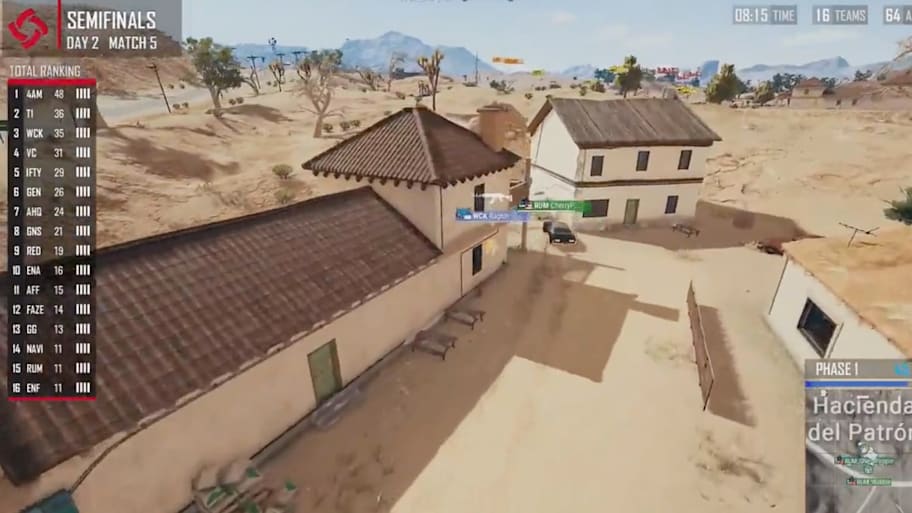 PUBG Esports Clip Shows 'Flying Car' During Match