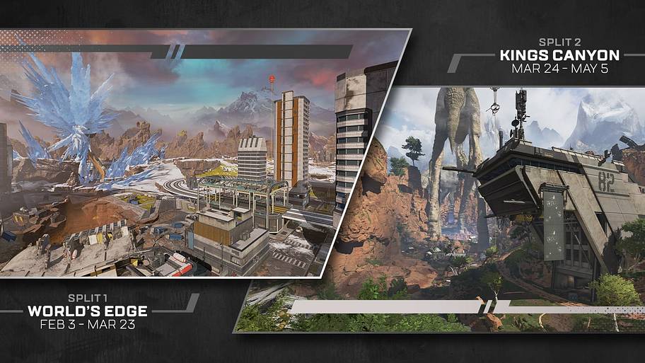 Apex Legends Ranked Adds Splits, Resets and Ranks in Series 3