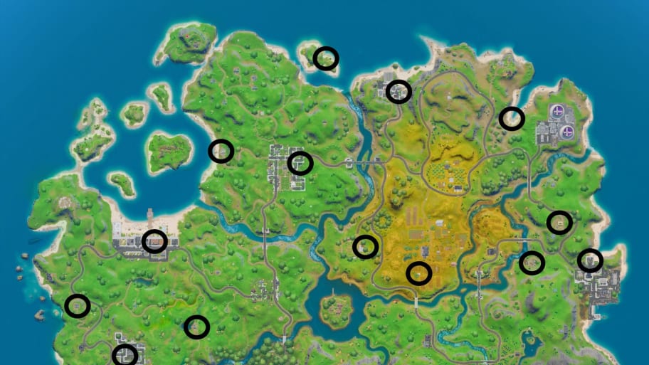Weapon Upgrade Places Fortnite: Where to Find Weapon ...