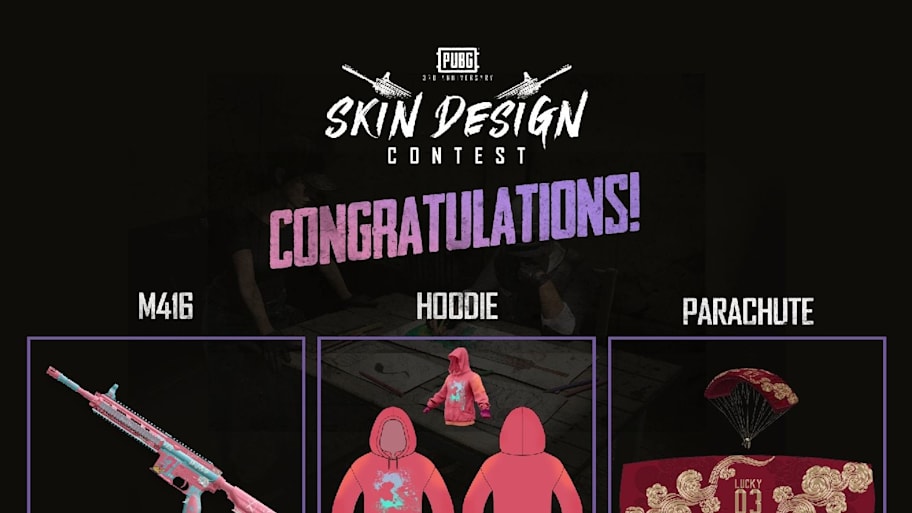 PUBG Skin Design Contest Winners Revealed