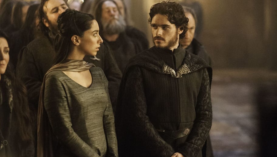 4 Reasons Robb Stark Marrying Talisa Was A Mistake Floor8 #myart #inkandpen #ink #pen #brushpen #robbstark #robb stark #fanart #got #tgot #thegameofthrones #game of thrones #the game of thrones #blackandwhite #wolf #direwolf #night.