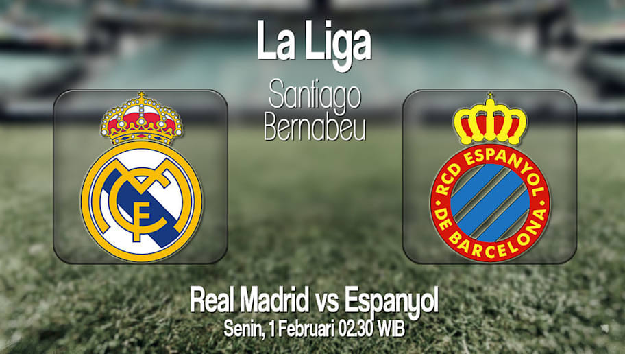 Susunan Pemain La Liga Real Madrid Vs Espanyol 90min