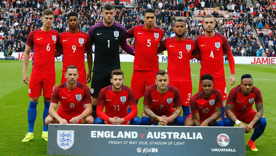 england team 2016