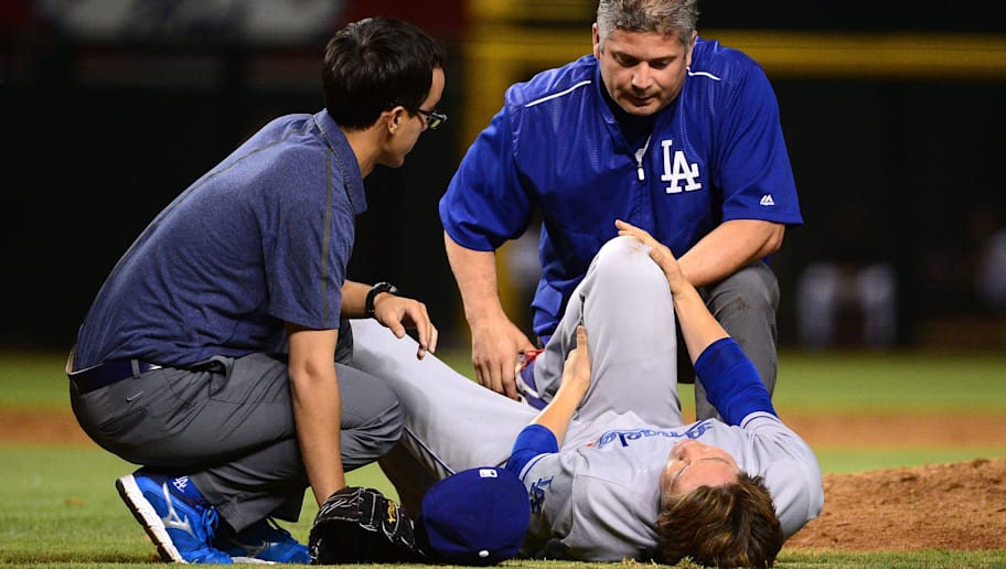 pitcher hit with line drive
