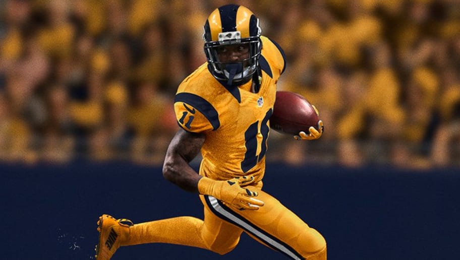 rams mustard jersey