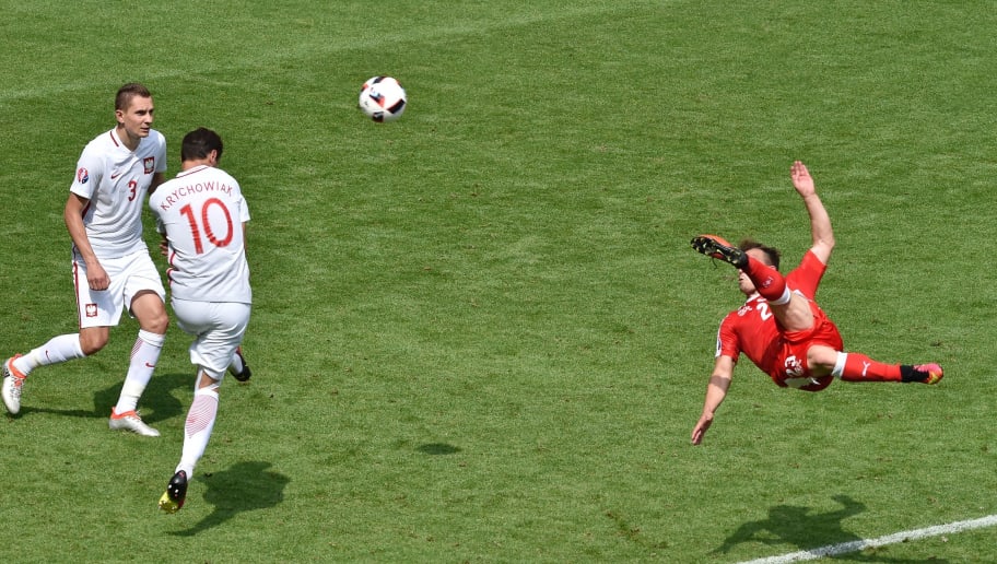Stoke City S Xherdan Shaqiri Shocked At Match Of The Day S Goal Of Euro 16 Decision 90min