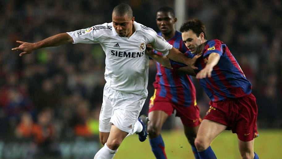 Ronaldo nazario barcelona real madrid