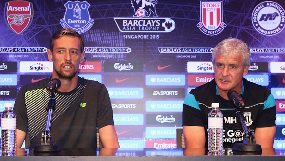 Mark Hughes Responds Accordingly To Peter Crouch S Sarcastic Tweet Regarding Lack Of Playing Time 90min