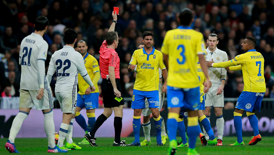 Real Madrid 3 3 Las Palmas 10 Pemain Madrid Imbangi Las Palmas 90min