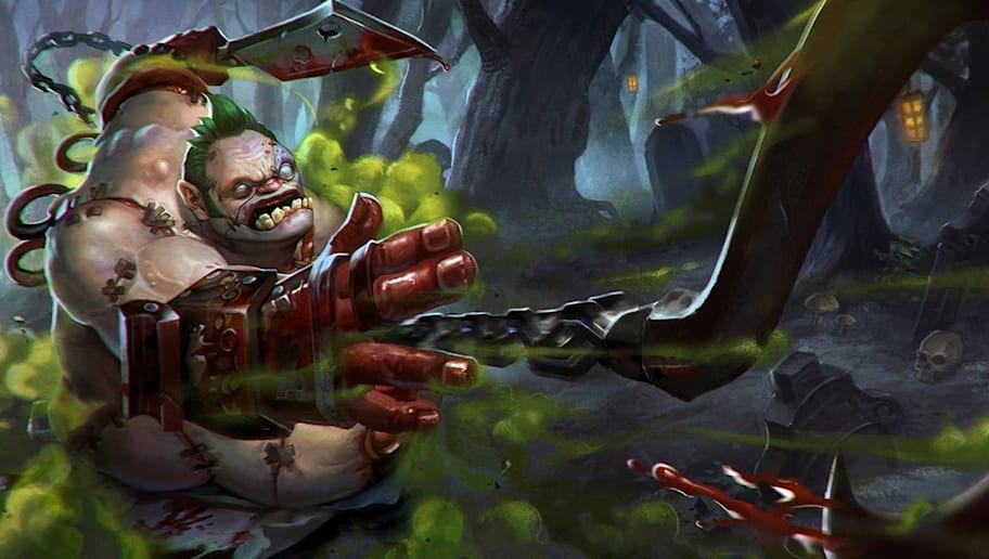 Video Dendi Goes Ham With Pudges Hook Dbltap