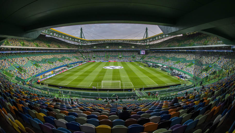 LISBON, PORTUGAL - OCTOBER 18: A general view of the stadium prior to kickoff during the UEFA Champions League match between SC Sporting and Borussia Dortmund at Estadio Jose Alvalade on October 18, 2016 in Lisbon, Lisboa. (Photo by Octavio Passos/Getty Images)