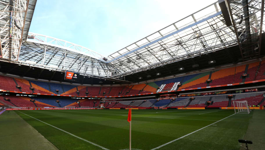 AMSTERDAM, NETHERLANDS - MAY 17: A general view of the Amsterdam Arena ahead of the International Friendly match between The Netherlands and Ecuador at The Amsterdam Arena on May 17, 2014 in Amsterdam, Netherlands. (Photo by Charlie Crowhurst/Getty Images)