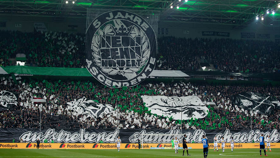 Gladbach Ultras Drohen Mit Konsequenzen Reinigungsdienst Zerstort Choreo German Site