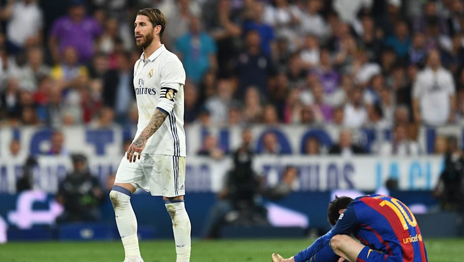 Real Madrid Skipper Sergio Ramos Handed Just One Game Ban Following El Clasico Red Card Ht Media