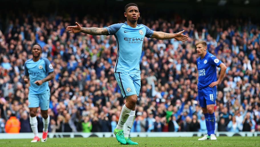 Man City 2 1 Leicester City City Scrape Narrow Win In Controversy Packed Thriller 90min