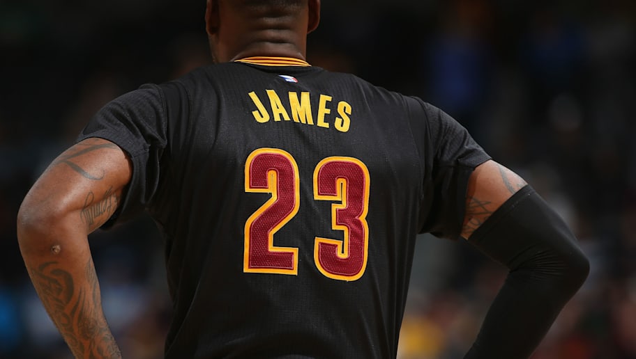 lebron cavs black jersey