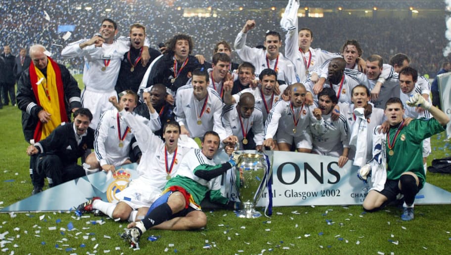 real madrid champions league years