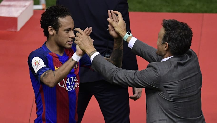 El mensaje de despedida de Luis Enrique a Neymar 90min El mensaje de despedida de Luis Enrique a Neymar 90min