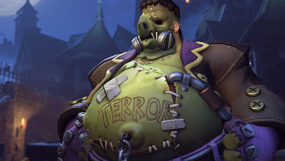Actual Roadhog Face All Of The Current Halloween Skins Ranked Dbltap dbltap