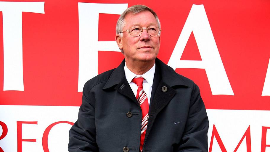 Phil Cole/GettyImages ABERDEEN, UNITED KINGDOM - JULY 12: Sir Alex Ferguson looks on before the pre-season friendly match between Aberdeen and Manchester United at Pittodrie Stadium on July 12, 2008 in Aberdeen, Scotland. (Photo by Phil Cole/Getty Images)