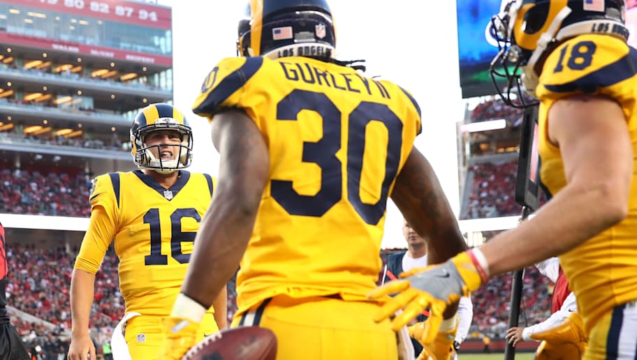 la rams yellow jersey