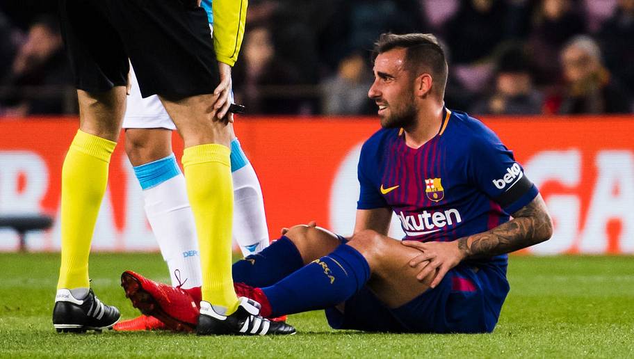 Barcelona Confirm Paco Alcacer Ruled Out for 3 Weeks With ...