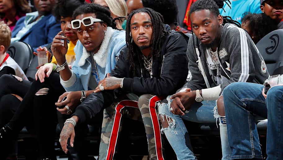 Steph Curry Gave Quavo A Sweet Pair Of Kicks After Win Over Cavs 12up