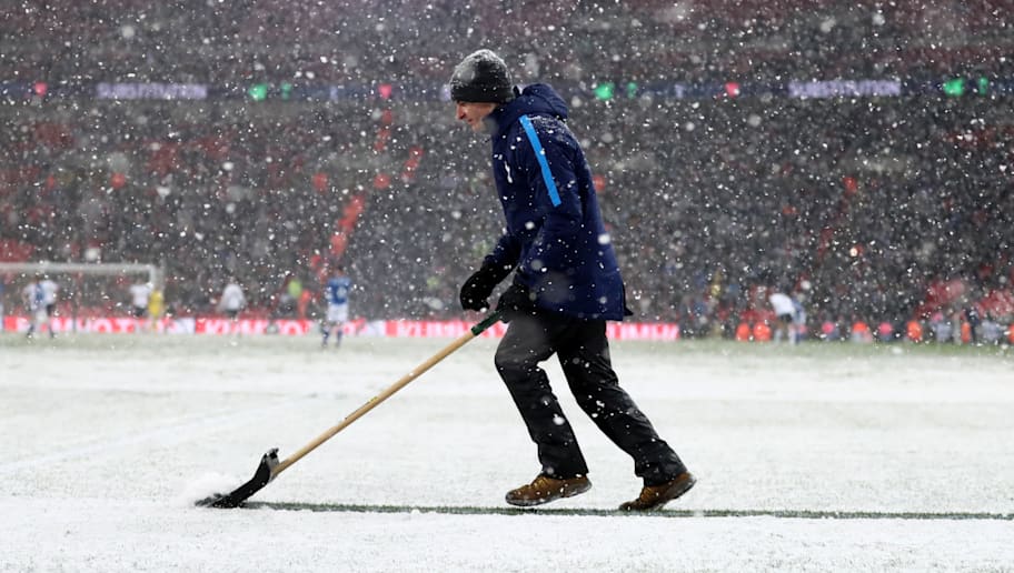 6 Matches That Were Played In Terrible Weather Conditions As The Uk Continues To Freeze 90min